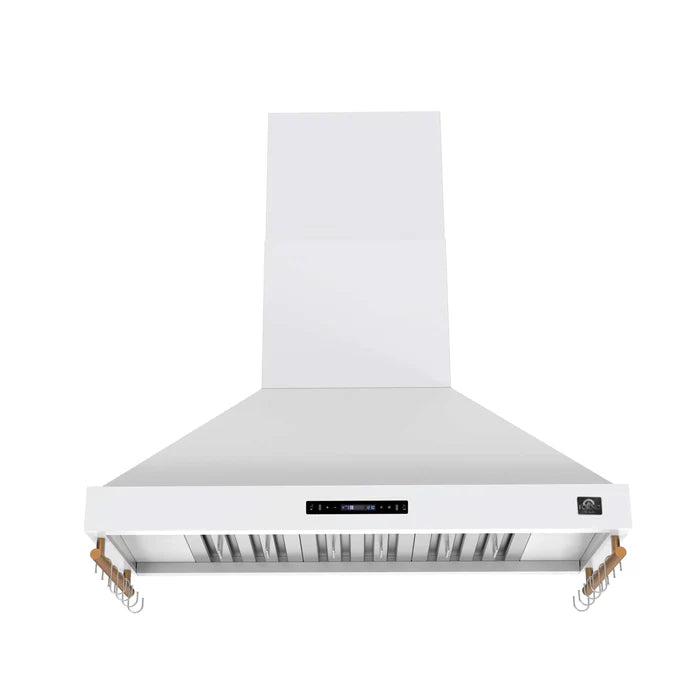 Forno Venezia 30 Inch Wall-Mounted Range Hood with Touch Controls and Baffle Filters