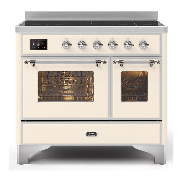 ILVE 40 Inch Majestic II Series Freestanding Electric Double Oven Range