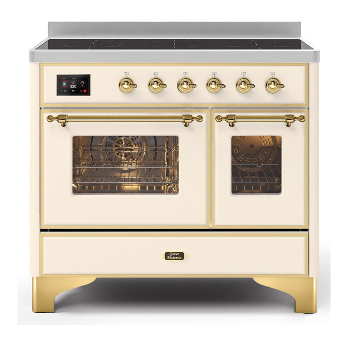 ILVE 40 Inch Majestic II Series Freestanding Electric Double Oven Range