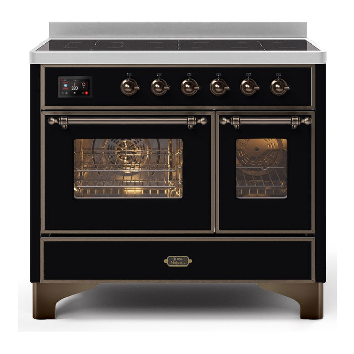 ILVE 40 Inch Majestic II Series Freestanding Electric Double Oven Range