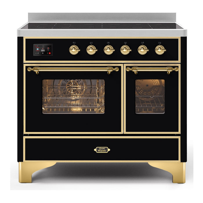 ILVE 40 Inch Majestic II Series Freestanding Electric Double Oven Range