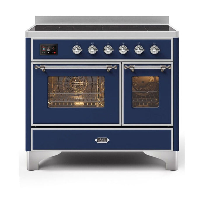 ILVE 40 Inch Majestic II Series Freestanding Electric Double Oven Range