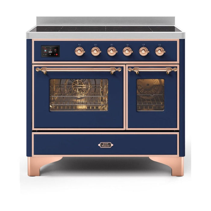 ILVE 40 Inch Majestic II Series Freestanding Electric Double Oven Range
