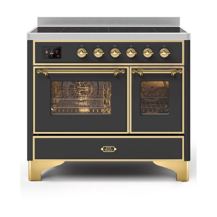 ILVE 40 Inch Majestic II Series Freestanding Electric Double Oven Range