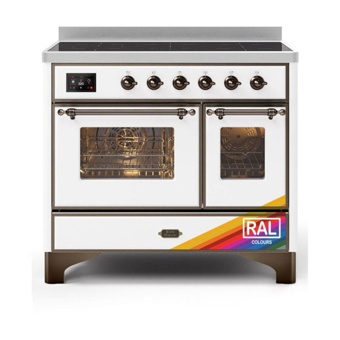 ILVE 40 Inch Majestic II Series Freestanding Electric Double Oven Range