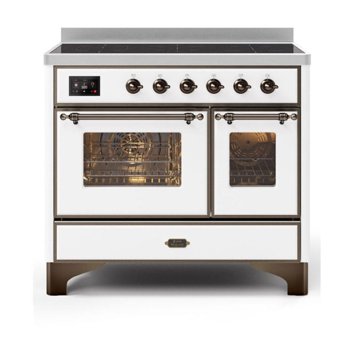 ILVE 40 Inch Majestic II Series Freestanding Electric Double Oven Range