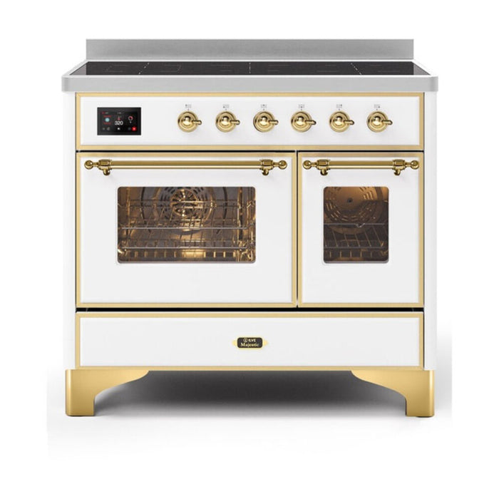 ILVE 40 Inch Majestic II Series Freestanding Electric Double Oven Range