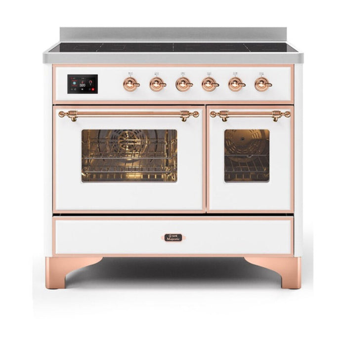 ILVE 40 Inch Majestic II Series Freestanding Electric Double Oven Range