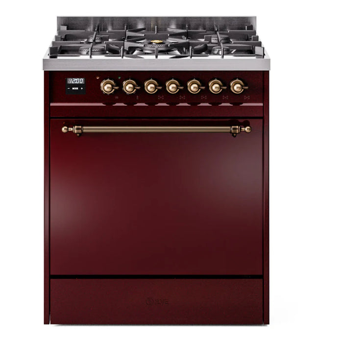 ILVE Nostalgie II 30" Dual Fuel Range - UP30QNMP