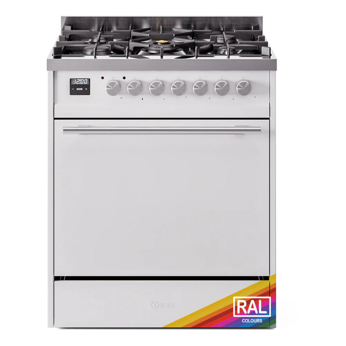 LVE Professional Plus II 30″ Dual Fuel Range with Solid Door - UP30QMP