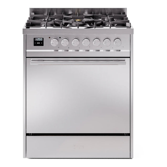 LVE Professional Plus II 30″ Dual Fuel Range with Solid Door - UP30QMP