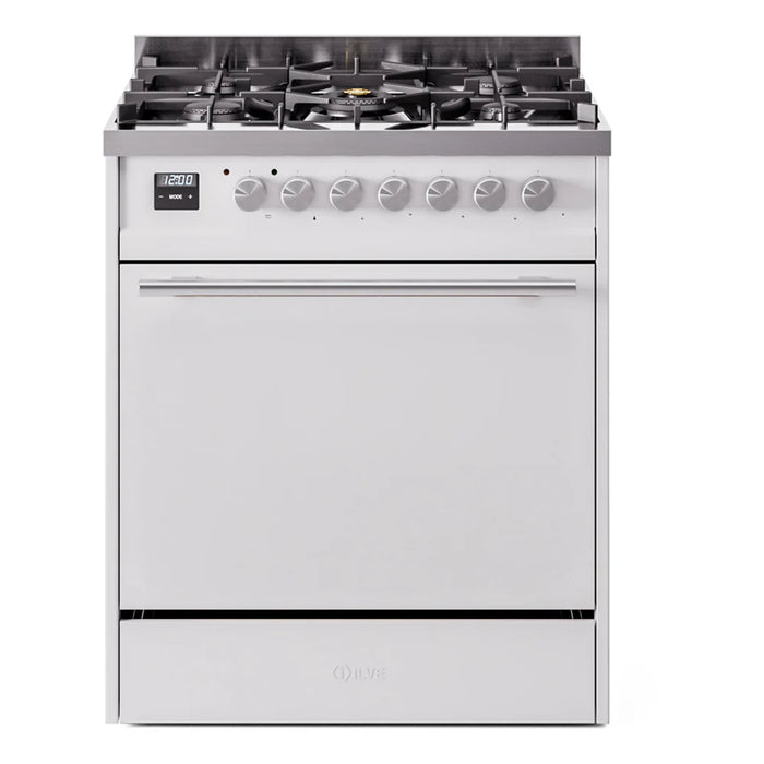LVE Professional Plus II 30″ Dual Fuel Range with Solid Door - UP30QMP