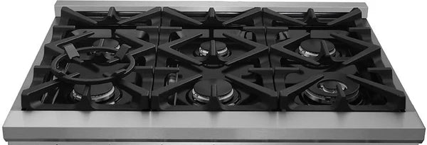 Forno Massimo 36-Inch Freestanding Dual Fuel Range, 6 Burners, Convection Oven