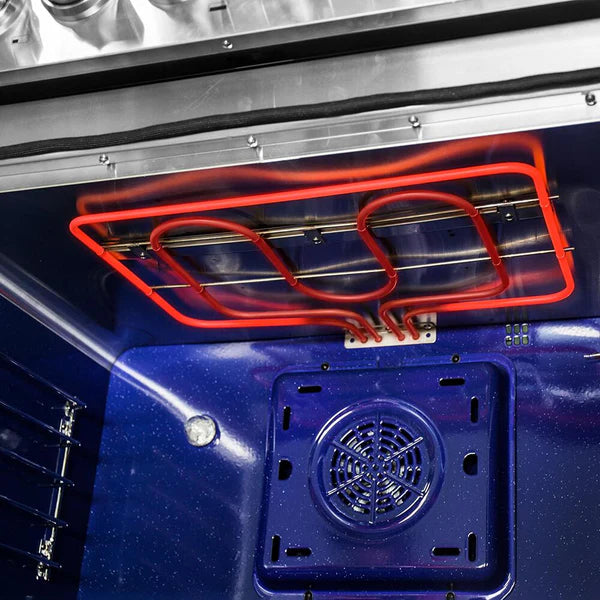 Forno Massimo 36-Inch Freestanding Dual Fuel Range, 6 Burners, Convection Oven