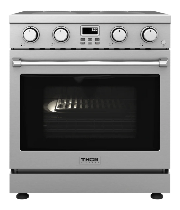 Thor Kitchen 30-Inch Electric Range with 4.8 cu. ft. Convection Oven in Stainless Steel (ARE30)