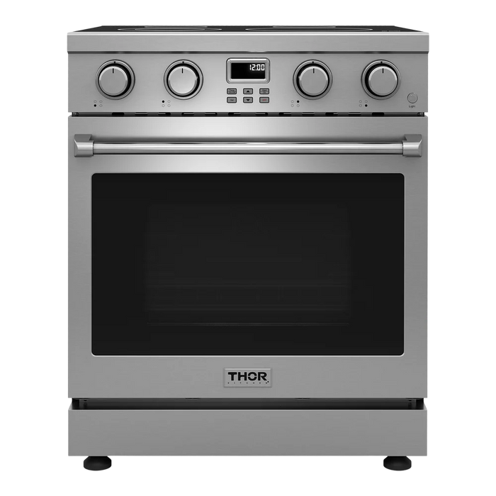 Thor Kitchen 30-Inch Electric Range with 4.8 cu. ft. Convection Oven in Stainless Steel (ARE30)