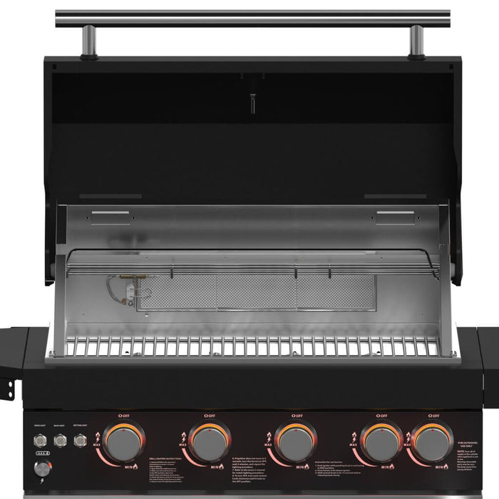 All'Aperto 62,600 BTU BBQ & Sink Module with Black Countertops, Bar & Beverage Center