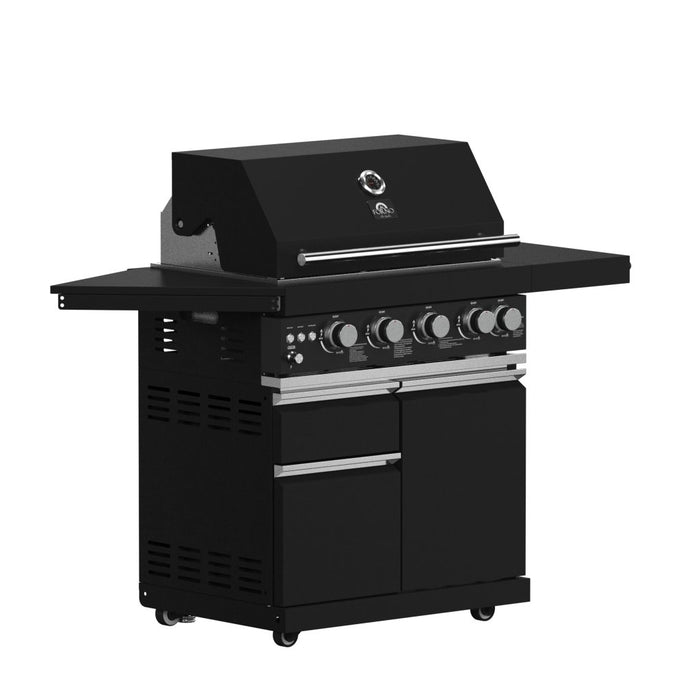 All'Aperto 62,600 BTU BBQ & Sink Module with Black Countertops, Bar & Beverage Center