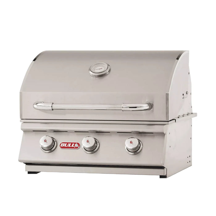 Bull Grills 24-Inch Steer 3-Burner Stainless Steel Built-In Gas Grill (69008/9)