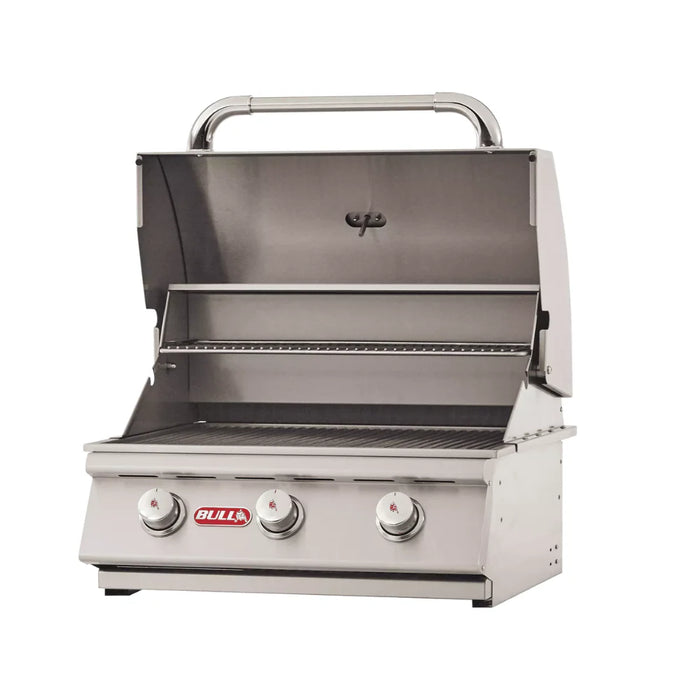 Bull Grills 24-Inch Steer 3-Burner Stainless Steel Built-In Gas Grill (69008/9)