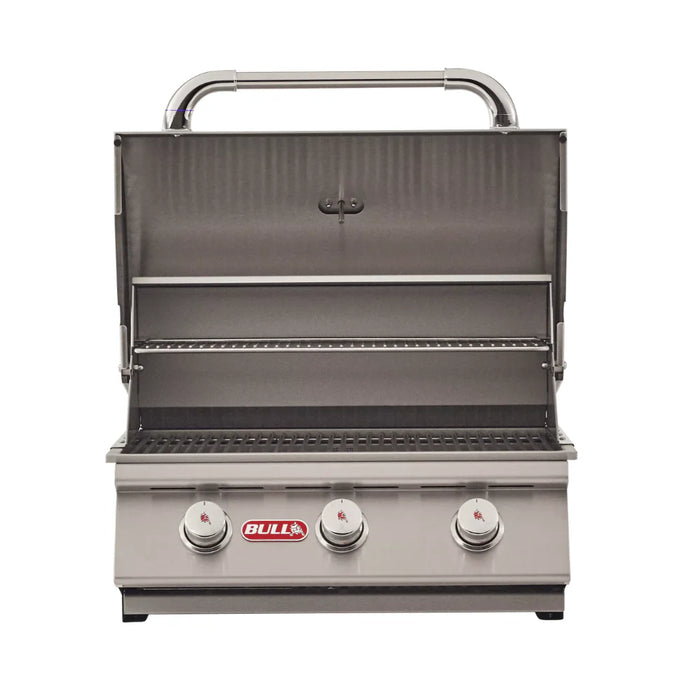 Bull Grills 24-Inch Steer 3-Burner Stainless Steel Built-In Gas Grill (69008/9)