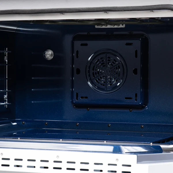 Forno Massimo 36-Inch Freestanding Dual Fuel Range, 6 Burners, Convection Oven