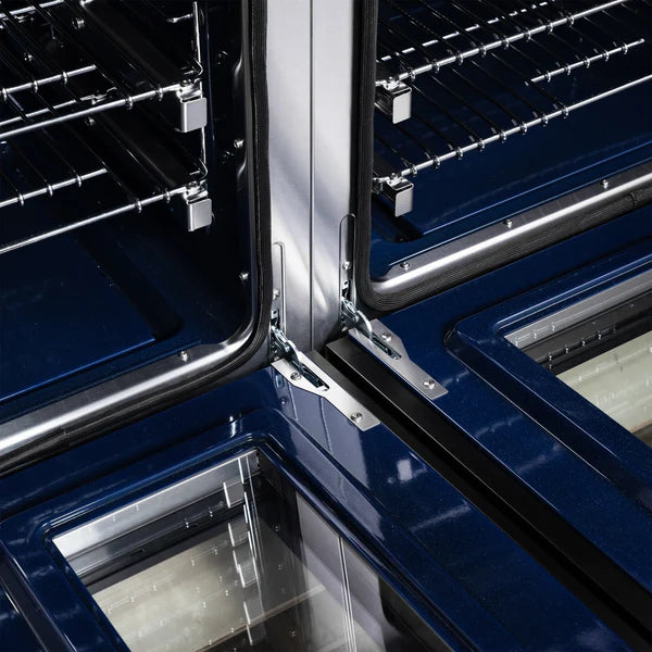 Forno Massimo 48-Inch Freestanding Dual Fuel Range, 8 Burners, Double Convection Ovens