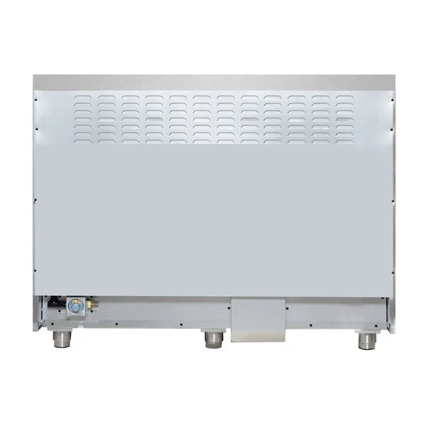 Forno Massimo 48-Inch Freestanding Dual Fuel Range, 8 Burners, Double Convection Ovens