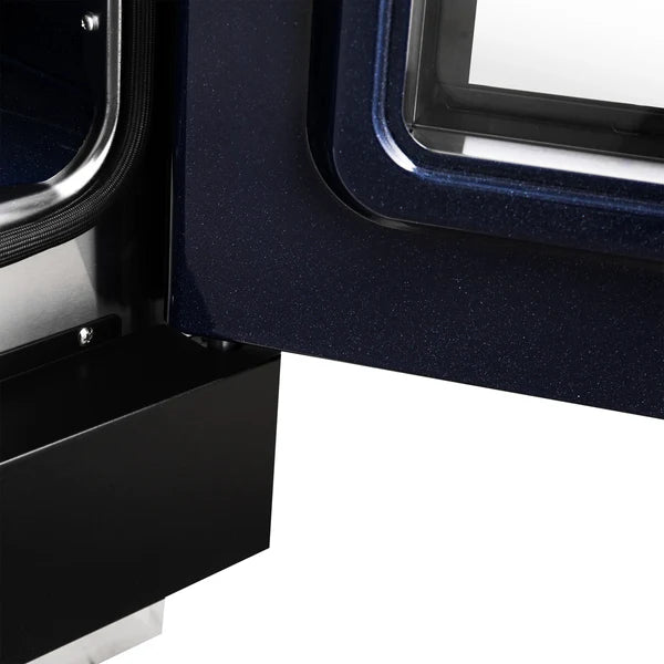 Forno Capriasca 30-Inch Freestanding French Door Dual Fuel Range, 4 Burners, True Convection Oven