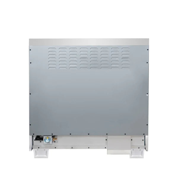 Forno Capriasca 36-Inch Freestanding French Door Dual Fuel Range, 6 Burners, True Convection Oven