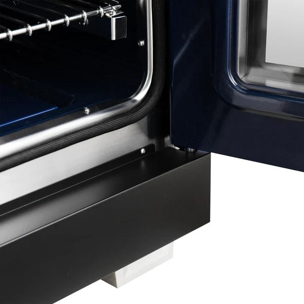 Forno Capriasca 36-Inch Freestanding French Door Dual Fuel Range, 6 Burners, True Convection Oven