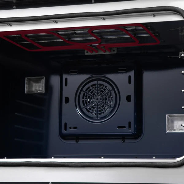 Forno Capriasca 36-Inch Freestanding French Door Dual Fuel Range, 6 Burners, True Convection Oven