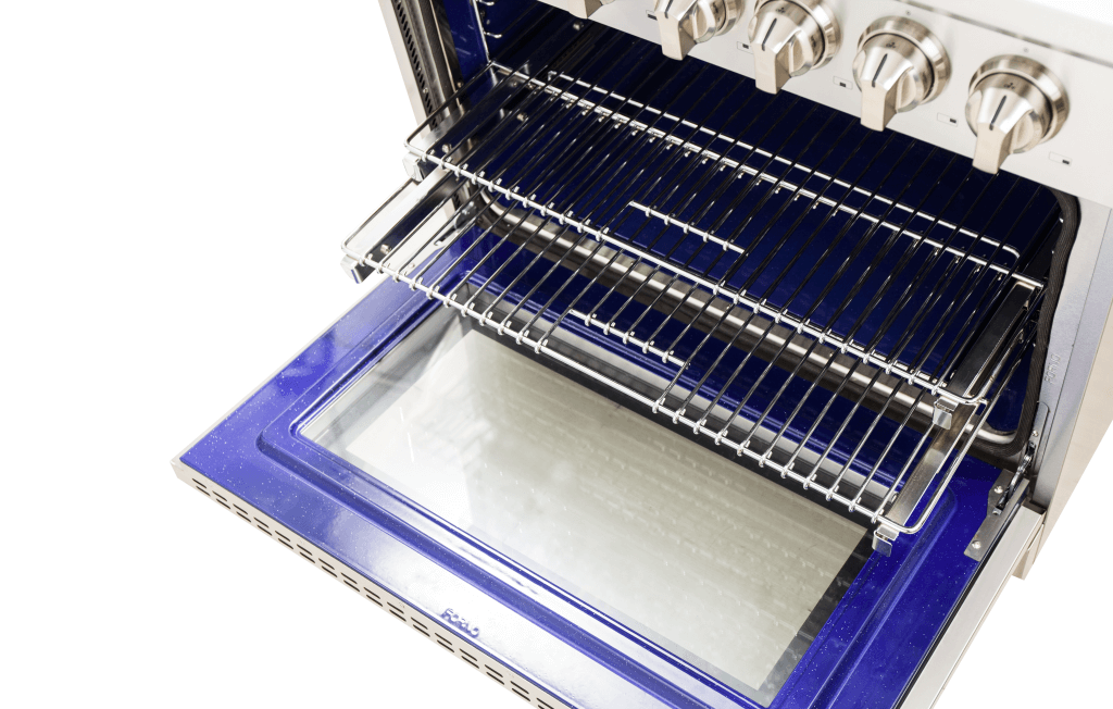 Forno Massimo 30-Inch Freestanding Dual Fuel Range, 4 Burners, Convection Oven