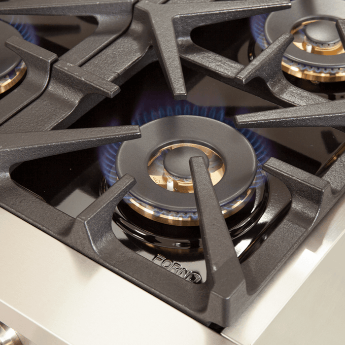 Capriasca 36" Freestanding Gas Range with White Door Gas Range