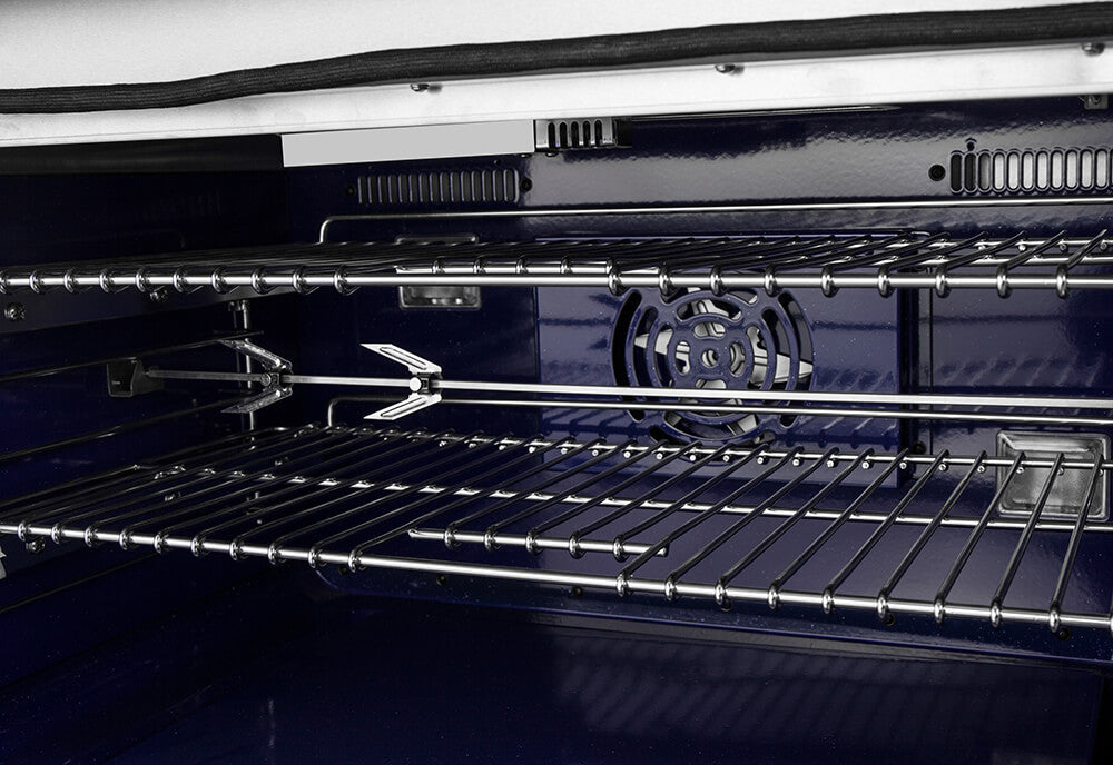 Capriasca 30" Freestanding Gas Range with White Door Gas Range