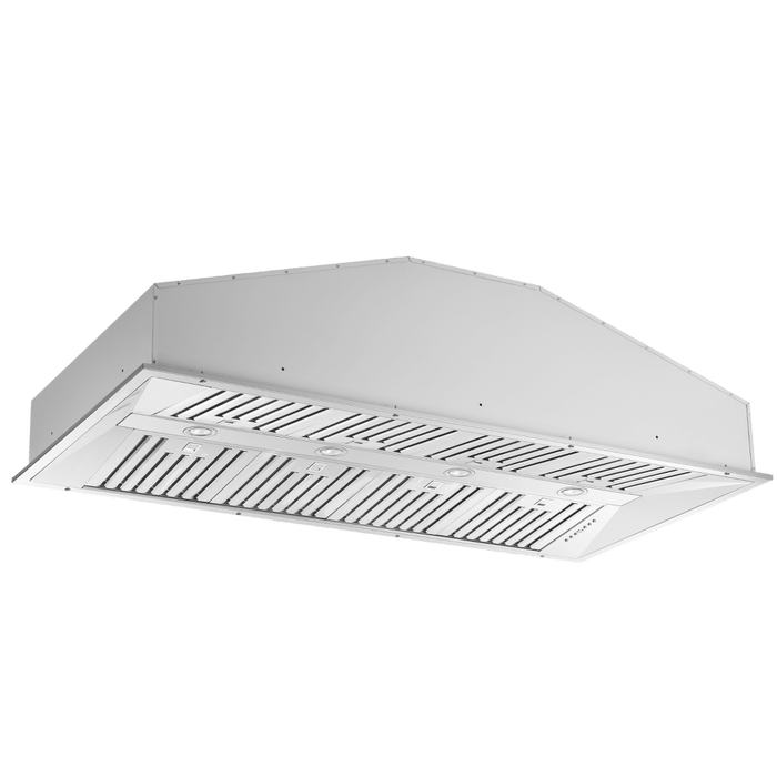Forno Altilia 60-Inch Insert Range Hood, Stainless Steel, LED Lighting, Baffle Filters