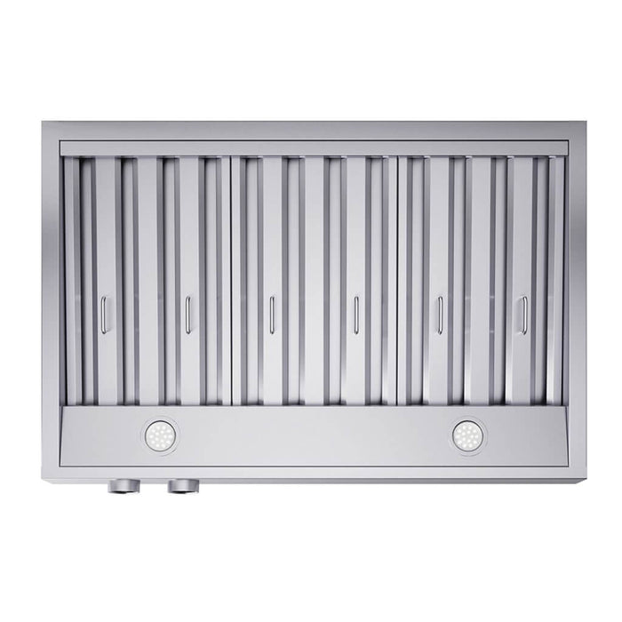 Forno Biagio 36-Inch Wall Mounted Range Hood, Stainless Steel, Heavy Duty