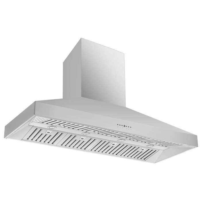 Forno Orvieto 30-Inch Wall Mount Range Hood, LED Lighting, Heavy Duty, Stainless Steel