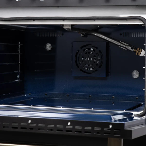 Forno Massimo 36-Inch Freestanding Gas Range, 6 Sealed Burners, Convection Oven, Energy Efficient