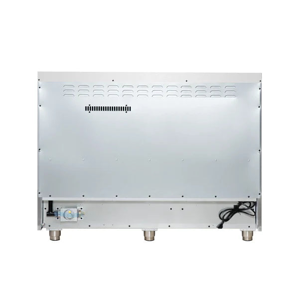 Forno Massimo 48-Inch Freestanding Gas Range, 8 Burners, True Convection Oven