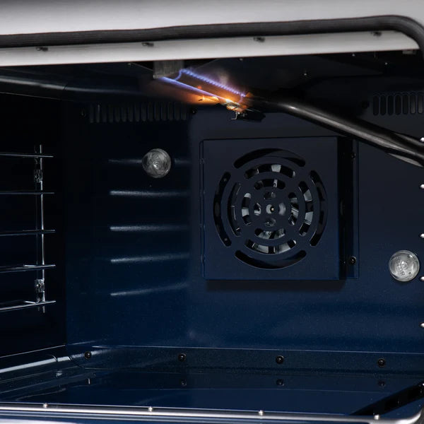 Forno Massimo 48-Inch Freestanding Gas Range, 8 Burners, True Convection Oven