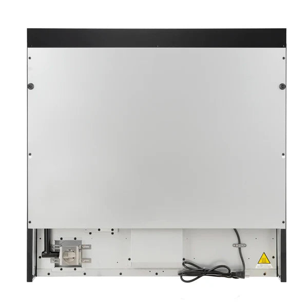 Forno Antico 36-Inch Freestanding Gas Range, White, Antique Brass Design, 6 Burners, Convection Oven, Energy Efficient