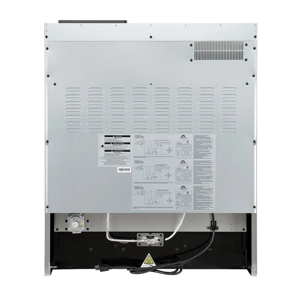 FORNO Giovanni 30-inch Gas Range Stainless Steel, 5 Burners 67,000 BTU, 4.32 cu.ft. Convection Oven