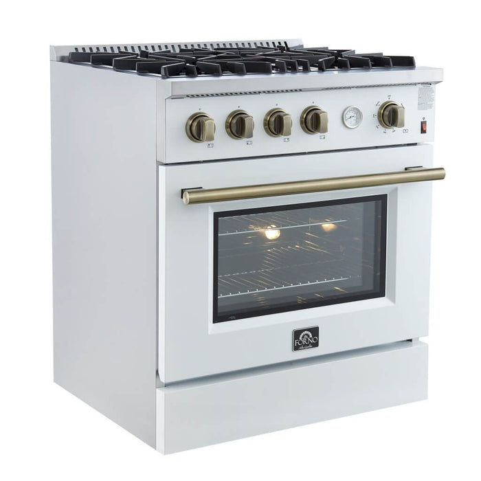 Marco 30-inch Gas Range Stainless Steel, 4 Burners 37,000 BTU, 4.32 cu.ft. Convection Oven