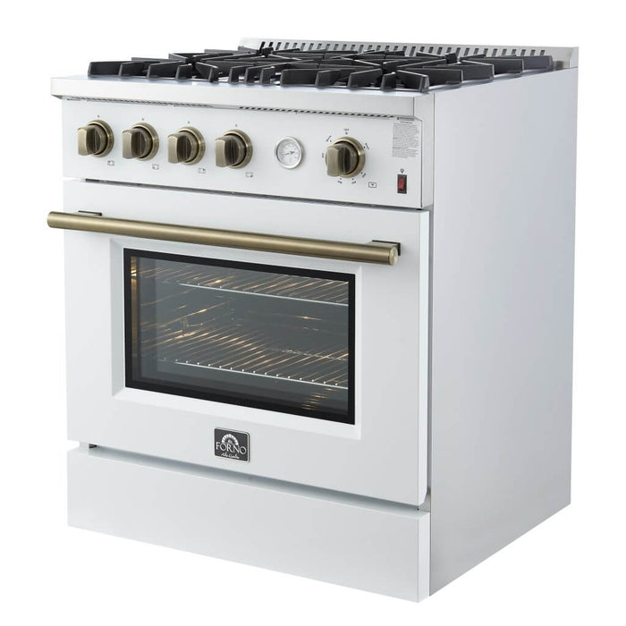 Marco 30-inch Gas Range Stainless Steel, 4 Burners 37,000 BTU, 4.32 cu.ft. Convection Oven