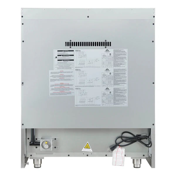 Forno Galiano 30-Inch Freestanding French Door Gas Range, 4 Burners, Convection Oven, Energy Efficient