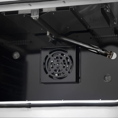 Forno Galiano 36-Inch Freestanding French Door Gas Range, 6 Burners, Convection Oven, Energy Efficient