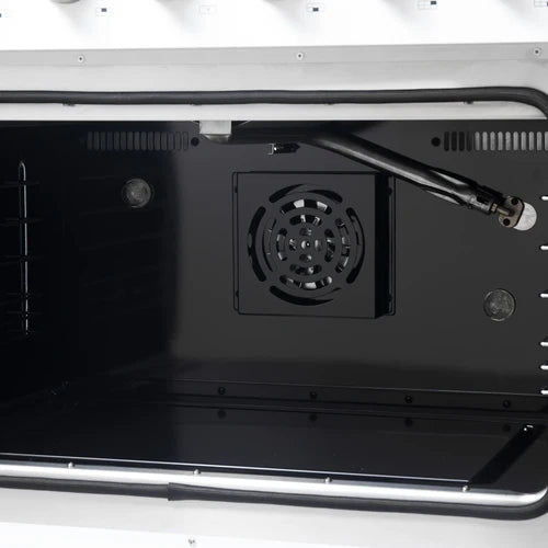 Forno Galiano 36-Inch Freestanding French Door Gas Range, 6 Burners, Convection Oven, Energy Efficient