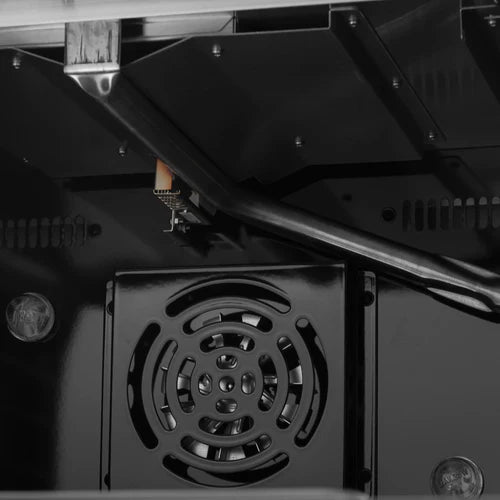 Forno Galiano 48-Inch Freestanding French Door Gas Range, 8 Burners, Griddle, Convection Oven, Energy Efficient