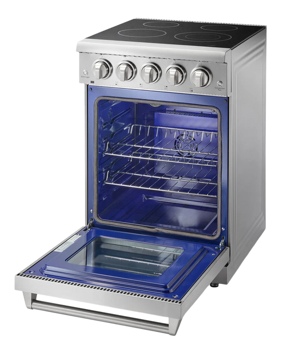 Thor Kitchen 24-Inch 3.73 cu. ft. Oven Electric Range in Stainless Steel (HRE2401)